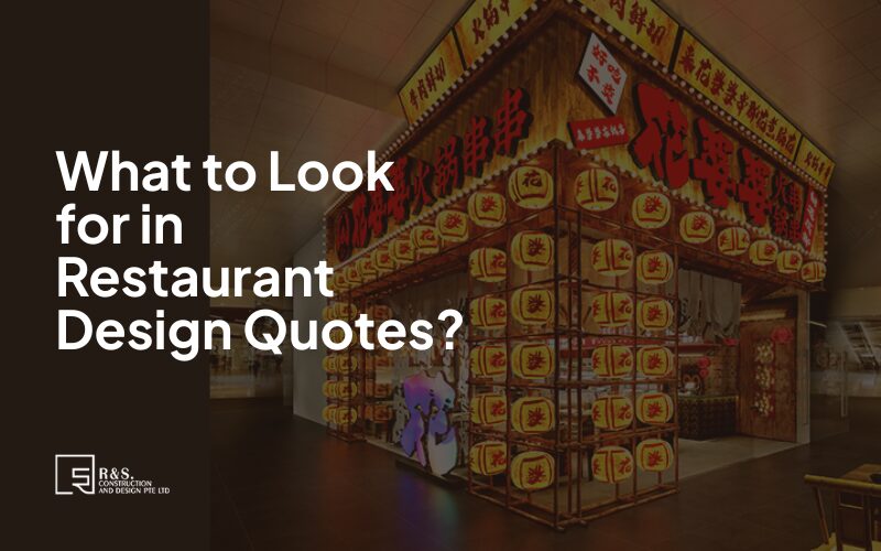 What to Look for in a Restaurant Design Quotes Featured Image